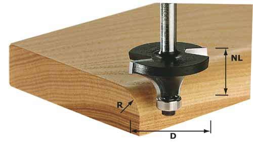 Pyöristysjyrsin Festool 25/32/82 mm