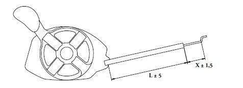 Vaijeri ruohonleikkureille Stiga Combi/Multiclip Euro