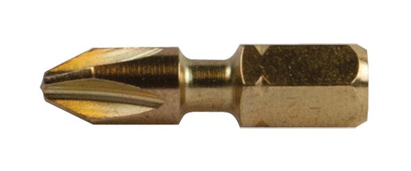 Ruuvipää ''Impact'' Gold Torsion; PH; 2 kpl.