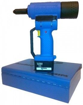 akkukäyttöinen popniittikone Gesipa AccuBird; 14,4 V; 1x1,3 Ah akku