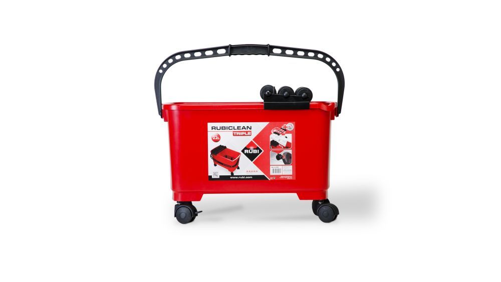 Laatta pesuämpäri Rubi RubiClean TRIPLE SuperPro