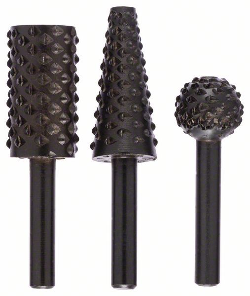 Jyrsinteräsarja Bosch; 3 kpl.