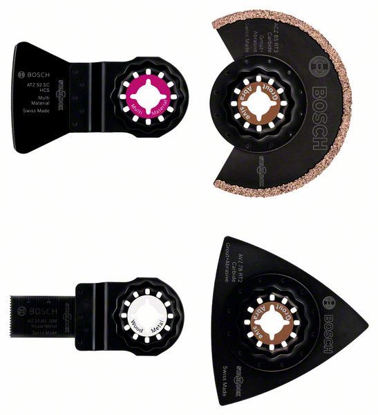 Tarvikesarja Bosch GOP/PMF; 4 kpl.