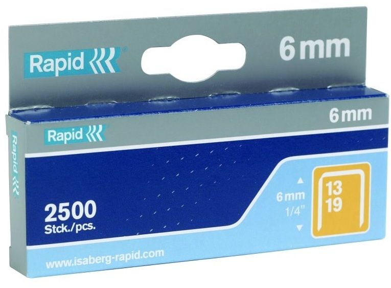 Niitit Rapid; 10,6x6 mm; 2500 kpl.; tyyppi 13