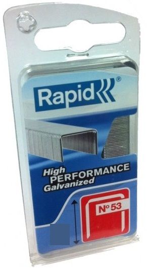 Niitit Rapid; 11,4x10 mm; 1080 kpl.; tyyppi 53