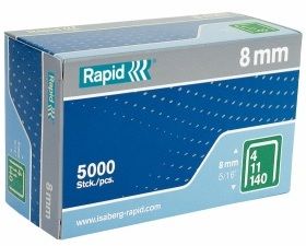 Niitit Rapid; 10,6x8 mm; 5000 kpl.; tyyppi 140