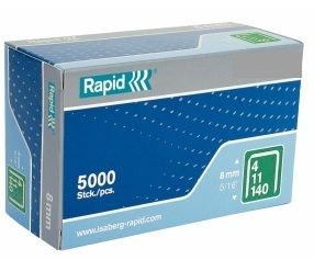 Niitit Rapid; 10,6x10 mm; 5000 kpl.; tyyppi 140