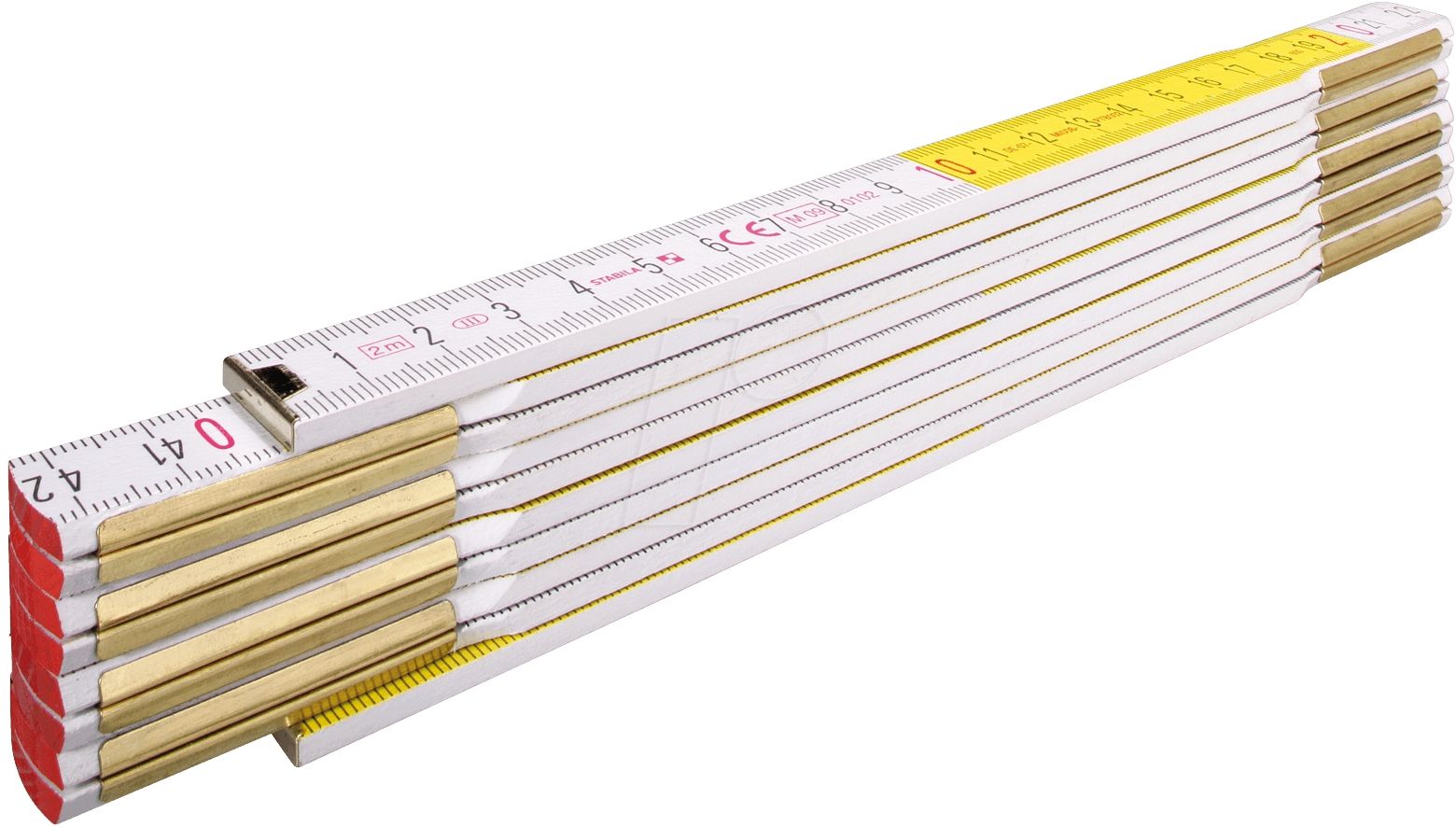 Puinen taitettava viivain Stabila 617; 2 m