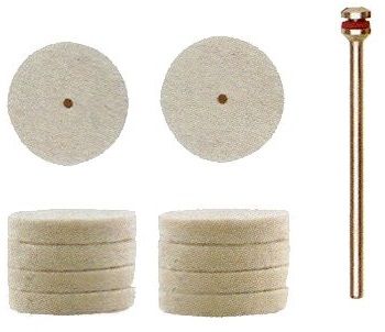 Lampaanvillalaikka Proxxon; 22 mm; 10 kpl.