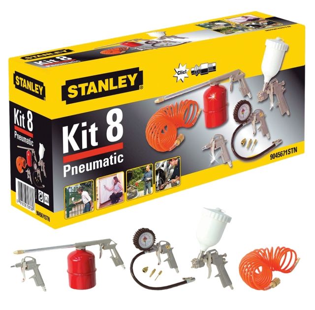 Kompressoripaketti maalaukseen ja puhallukseen Stanley KIT8