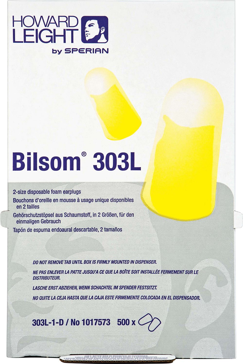 Korvatulpat HONEYWELL BILSOM 303L; 500 kpl.