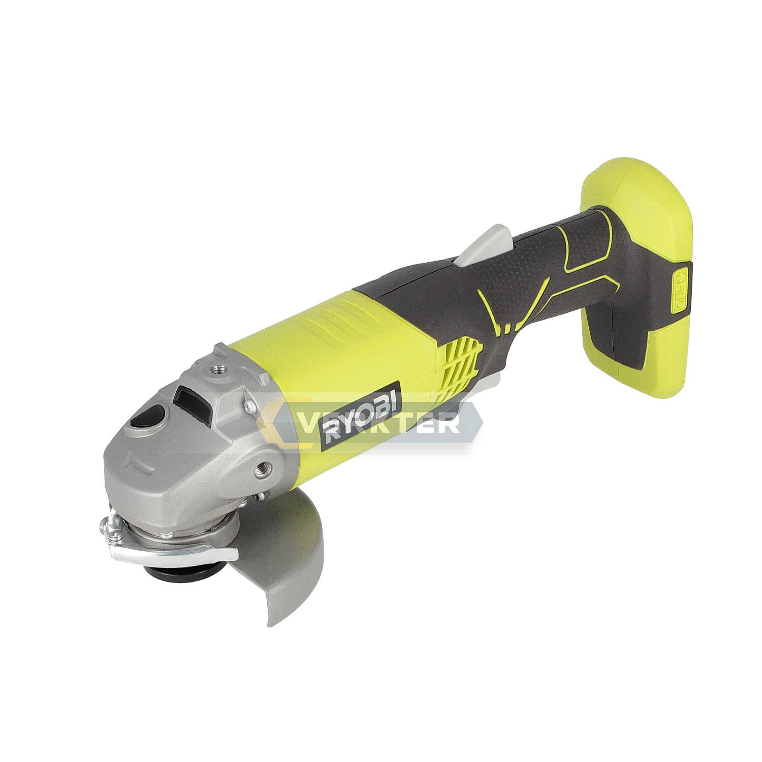 Kulmahiomakone Ryobi R18AG-0; 18 V (ilman akkua ja laturia)