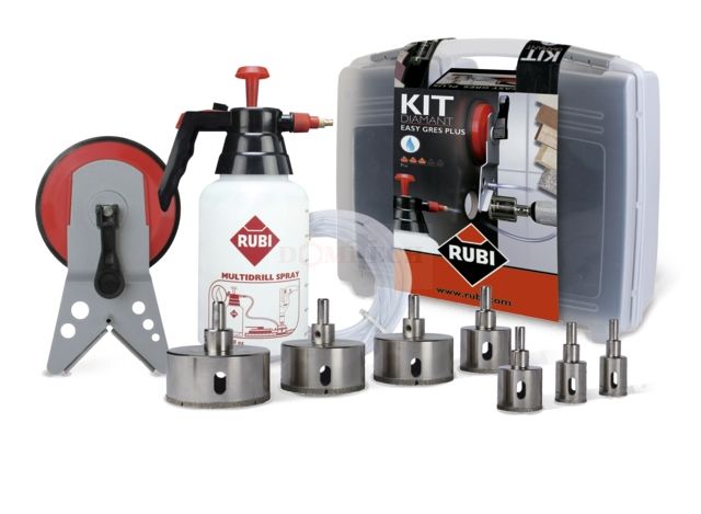 Sarja kaakeleiden ja hiekkakivilaattojen märkäporaukseen Rubi Easygres Plus