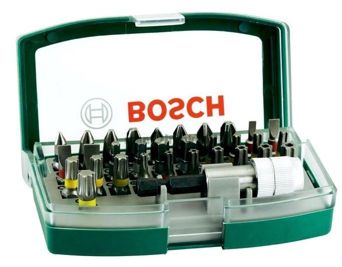 Minikoon mac-tarvikesarjat Bosch Promoline Colored; 32 kpl.