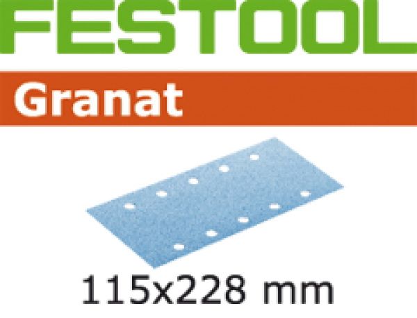 Hiomapaperi Granat; 115x228 mm; P60; 50 kpl.