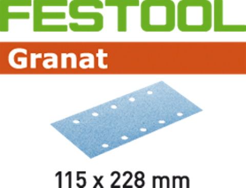 Hiomapaperi Granat; 115x228mm; P120; 100 kpl.