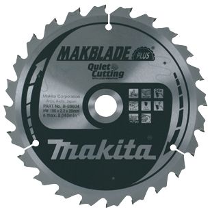 Katkaisuterä puulle Makita MAKBLADE PLUS; 260x2,3x30,0 mm; Z40; 5°