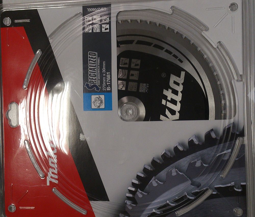 Katkaisulaikka metalli Makita; 270x2,6x30,0 mm; Z60; 0°