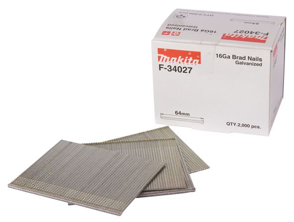 Lankanaulat Makita; 1,6/16gx64mm; 2000 kpl.