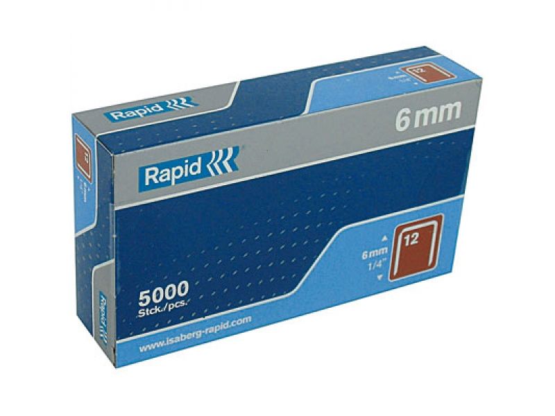 Niitit Rapid; 12,95x6 mm; 5000 kpl.; tyyppi 12