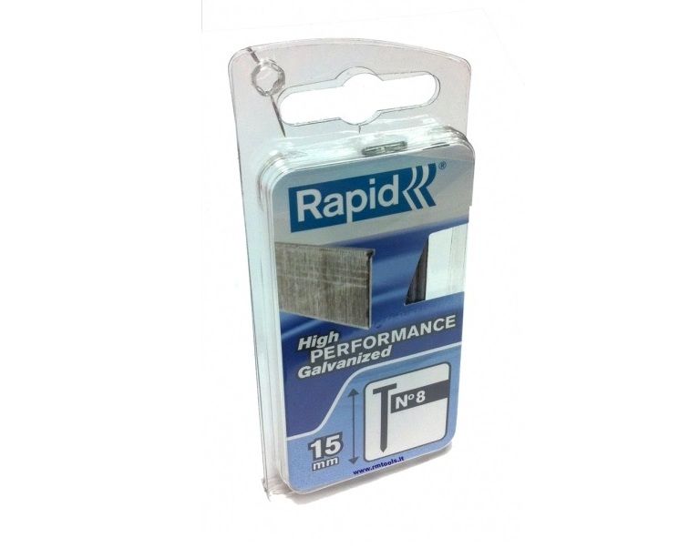 Lankanaulat Rapid; 15 mm; 1000 kpl.; tyyppi 8