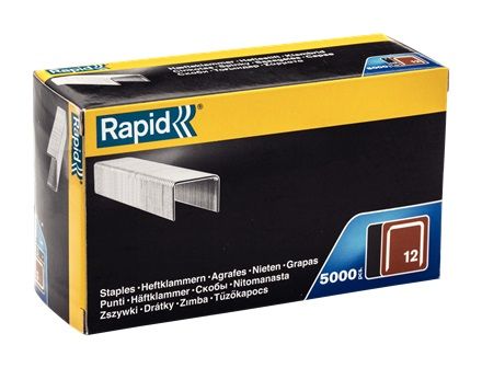 Niitit Rapid; 12,95x12 mm; 5000 kpl.; tyyppi 12