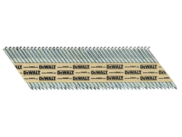Lankanaulat DeWalt; 2,8x63 mm; 34°; 2200 kpl.; viisto; galvanoitu