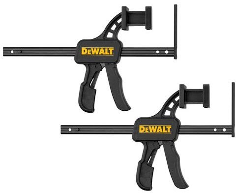 Ruuvipuristimet ohjainkiskolle DeWalt DWS5021/5022/5023; 2 kpl.