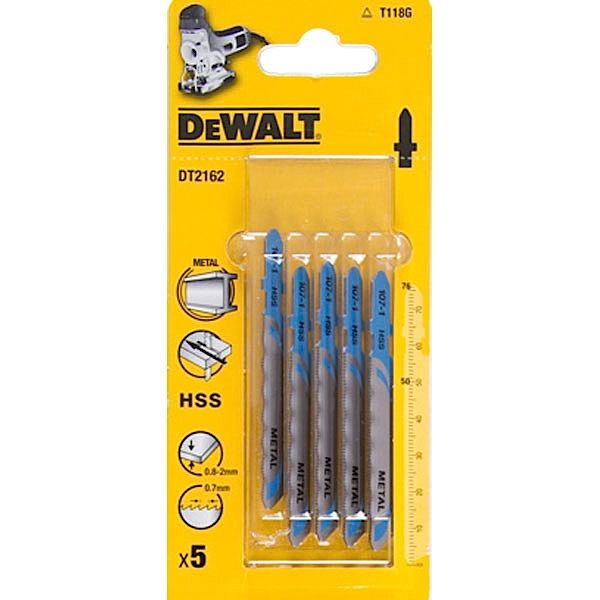 Pistosahanterä DeWalt T118G; 5 kpl.