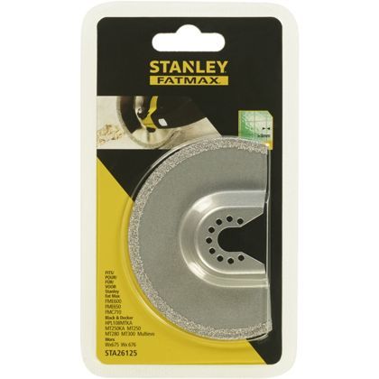 Puolipyöreä segmenttisahanterä Stanley FatMax; 92 mm