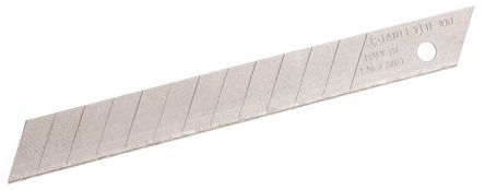 Pienemmiksi teriksi katkaistava terä Stanley; 9 mm; 10 kpl.