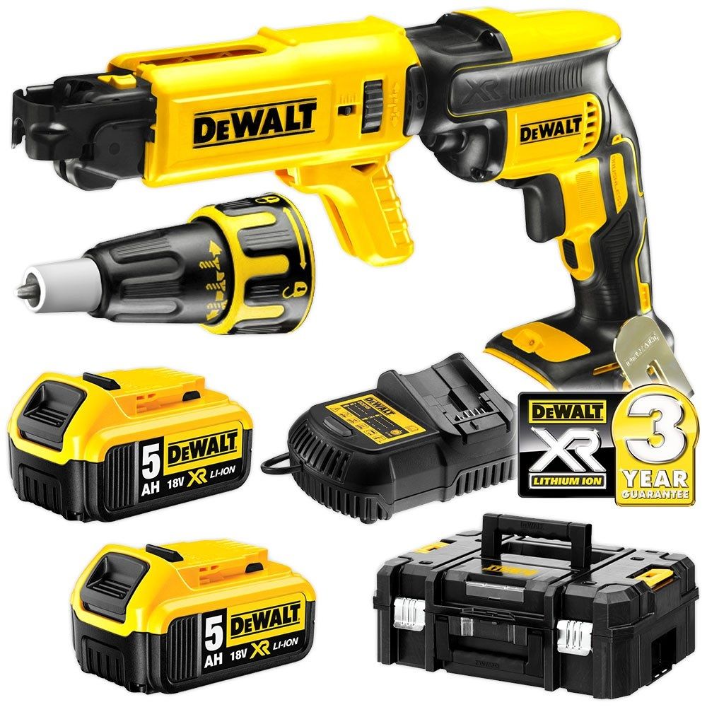 Nauharuuvinväännin DeWalt DCF620P2K; 18 V; 2x5,0 Ah akku
