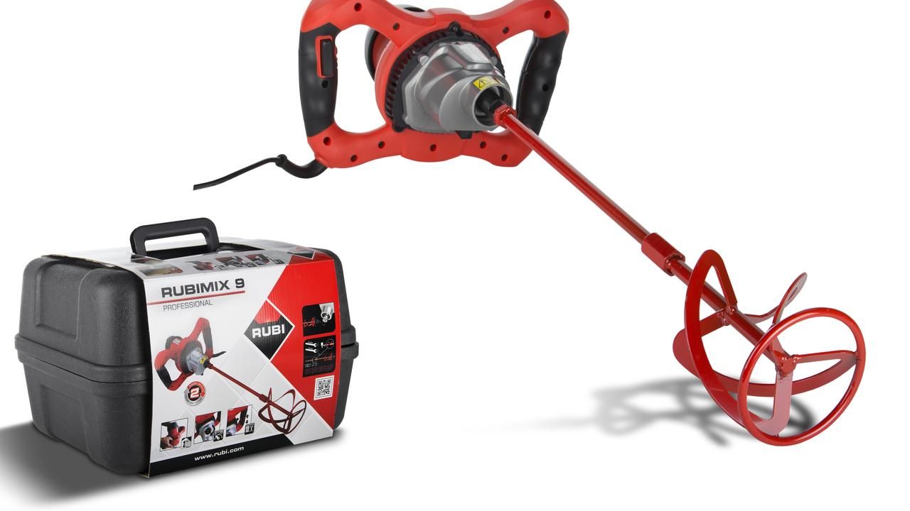 Sekoituskone Rubi RUBIMIX-9 N; 1200 W; 230 V; kuljetuslaatikolla