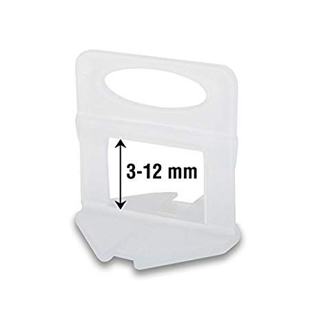 Laatan kulmamääritin Rubi&nbsp;DELTA LEVEL SYSTEM; 3-12 mm; 1,5 mm; 2400 kpl.