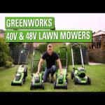 Greenwork Lawnmovers 40 V & 2x24